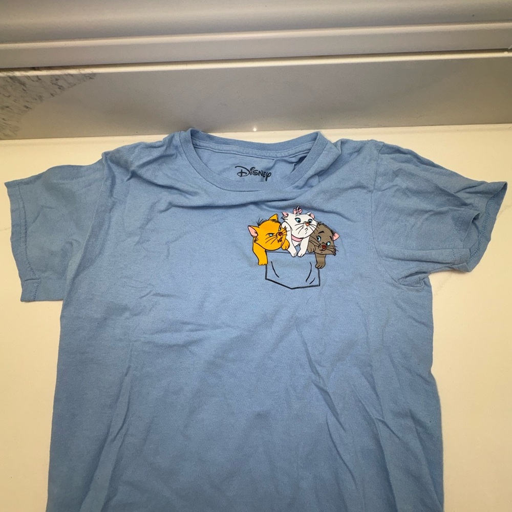 Disney Light Blue Aristocats Tee